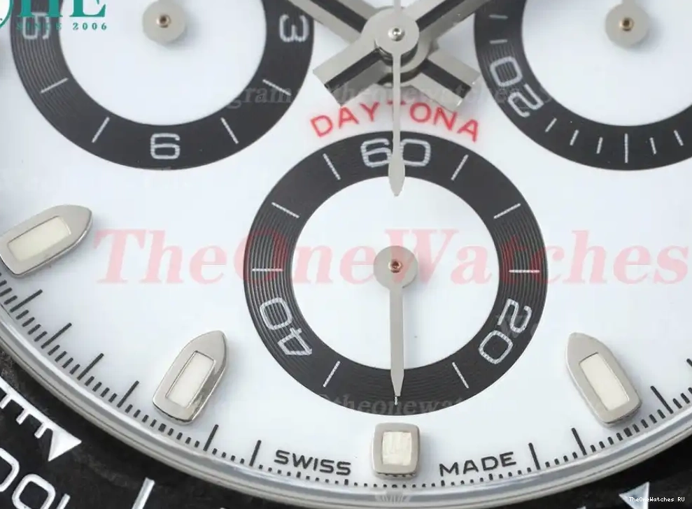 DIW QF Dial NY Daytona SA4130 White 40mm Carbon 0426